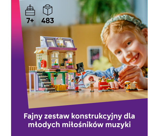 LEGO Friends 42653 Sklep muzyczny i mieszkanie - 1331623 - zdjęcie 4
